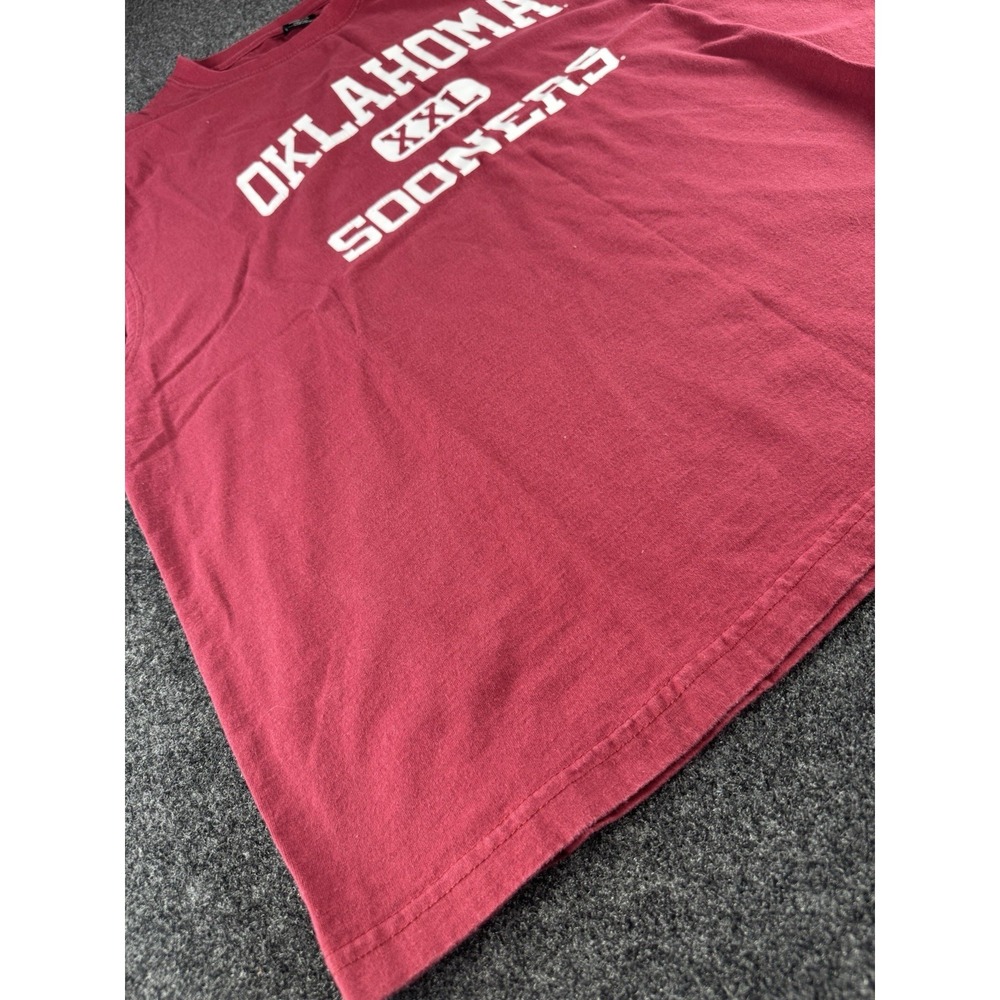 Oklahoma Sooners Sleeveless T-Shirt XXL Red College Football Starter